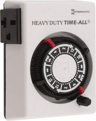Intermatic - 24 hr Indoor Analog Electrical Timer - 2 On/Off per Day, 240 VAC, - Apex Tool & Supply