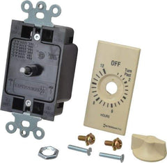 Intermatic - 12 hr Indoor Analog Spring-wound Mechanical Timer - 125 VAC, 50/60 Hz, - Apex Tool & Supply