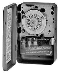 Intermatic - 24 hr with Day Skipper Outdoor Analog Electromechanical Timer Switch - 10 On/Off per Day, 125 VAC, 60 Hz, - Apex Tool & Supply