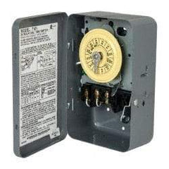 Intermatic - 24 hr Indoor Analog Electromechanical Timer Switch - 1 to 12 On/Off, 125 VAC, 60 Hz, - Apex Tool & Supply