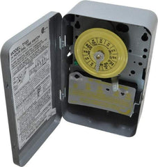 Intermatic - 24 hr Indoor Analog Electromechanical Timer Switch - 1 to 12 On/Off, 125 VAC, 60 Hz, - Apex Tool & Supply