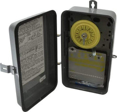Intermatic - 24 hr Outdoor Analog Electromechanical Timer Switch - 1 to 12 On/Off, 125 VAC, 60 Hz, - Apex Tool & Supply