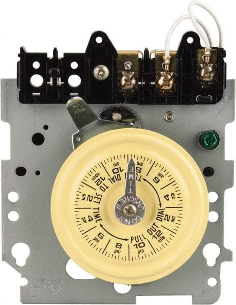 Intermatic - 24 hr Mechanism Only Analog Electromechanical Timer Switch - 12 On/Off per Day, 120 VAC, 60 Hz, - Apex Tool & Supply