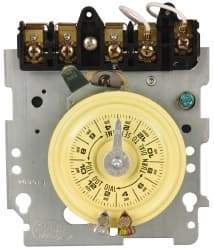 Intermatic - 24 hr Mechanism Only Analog Electromechanical Timer Switch - 12 On/Off per Day, 120 VAC, 60 Hz, - Apex Tool & Supply