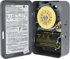 Intermatic - 24 hr Indoor Analog Electromechanical Timer Switch - 12 On/Off per Day, 125 VAC, 60 Hz, - Apex Tool & Supply