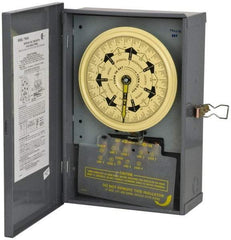 Intermatic - 7 Day Indoor Analog Electromechanical Timer Switch - 125 VAC, 60 Hz, - Apex Tool & Supply