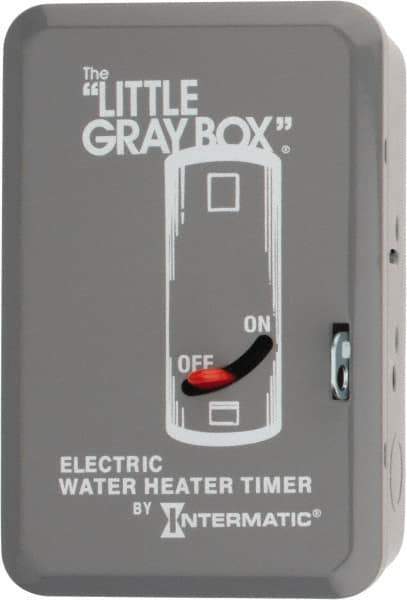 Intermatic - 24 hr Indoor Analog Mechanical Timer Switch - 12 On/Off per Day, 208 to 277 VAC, 60 Hz, - Apex Tool & Supply
