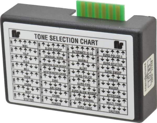 Federal Signal Corp - Public Address & Intercom Accessories Type: SelecTone Universal Tone Module Impedance (Vrms): 25 or 70 - Apex Tool & Supply