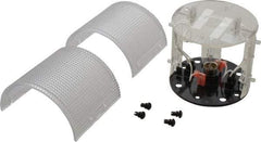 Federal Signal Corp - Incandescent Lamp, Clear, Flashing and Steady, Stackable Tower Light Module - 120 VAC, 0.13 Amp, 1 NEMA Rated, Base Mount - Apex Tool & Supply