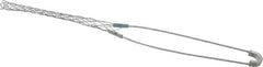 Hubbell Wiring Device-Kellems - 0.56 to 0.73 Inch Cable Diameter, Galvanized Steel, Single Loop Support Grip - 13 Inch Long, 1,000 Lb. Breaking Strength, 6 Inch Mesh Length - Apex Tool & Supply