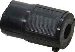 Hubbell Wiring Device-Kellems - 125 VAC, 15 Amp, ML-1R Configuration, Industrial Grade, Ungrounded Connector - 1 Phase, 2 Poles, IP20, 0.218 to 3/8 Inch Cord Diameter - Apex Tool & Supply