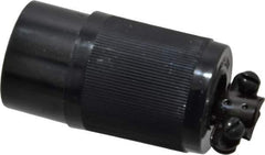 Hubbell Wiring Device-Kellems - 125/250 VAC, 15 Amp, ML-3R Configuration, Industrial Grade, Ungrounded Connector - 3 Phase, 3 Poles, IP20, 0.281 to 0.421 Inch Cord Diameter - Apex Tool & Supply