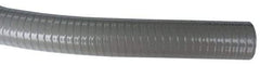 Hubbell Wiring Device-Kellems - 1/2" Trade Size, 100' Long, Flexible Liquidtight Conduit - PVC, 16.1mm ID, Gray - Apex Tool & Supply