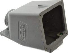Hubbell Wiring Device-Kellems - 60, 63 Amp, 1-1/2 Inch Hub Size, Cast Aluminum Pin and Sleeve Angle Back Box - IP67, 15° Box Angle - Apex Tool & Supply