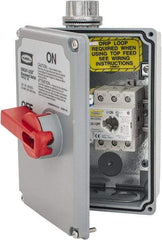 Hubbell Wiring Device-Kellems - 600VAC, 3 Pole, 4X, Enclosed Nonfused Cam & Disconnect Switch - 5.12 Inch Wide x 7.62 Inch High x 4.12 Inch Deep - Apex Tool & Supply