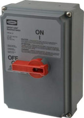 Hubbell Wiring Device-Kellems - 600VAC, 3 Pole, 4X, Enclosed Nonfused Cam & Disconnect Switch - 6.87 Inch Wide x 9.95 Inch High x 5.94 Inch Deep - Apex Tool & Supply