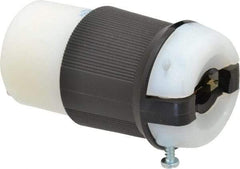 Hubbell Wiring Device-Kellems - 250 VAC, 20 Amp, L15-20R Configuration, Industrial Grade, Self Grounding Connector - 3 Phase, 3 Poles, IP20, 0.35 to 1.15 Inch Cord Diameter - Apex Tool & Supply