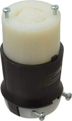 Hubbell Wiring Device-Kellems - 480 VAC, 30 Amp, L16-30R Configuration, Industrial Grade, Self Grounding Connector - 3 Phase, 3 Poles, IP20, 0.35 to 1.15 Inch Cord Diameter - Apex Tool & Supply