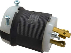 Hubbell Wiring Device-Kellems - 125/250 VAC, 30 Amp, L14-30P Configuration, Industrial Grade, Self Grounding Plug - 1 Phase, 3 Poles, IP20, 0.35 to 1.15 Inch Cord Diameter - Apex Tool & Supply