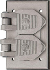 Hubbell Wiring Device-Kellems - Electrical Outlet Box Aluminum Weatherproof Cover - Apex Tool & Supply