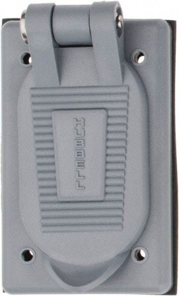 Hubbell Wiring Device-Kellems - Electrical Outlet Box Polycarbonate Weatherproof Cover - Apex Tool & Supply