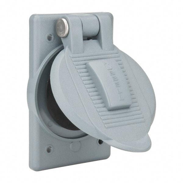 Hubbell Wiring Device-Kellems - Electrical Outlet Box Polycarbonate Weatherproof Cover - Apex Tool & Supply