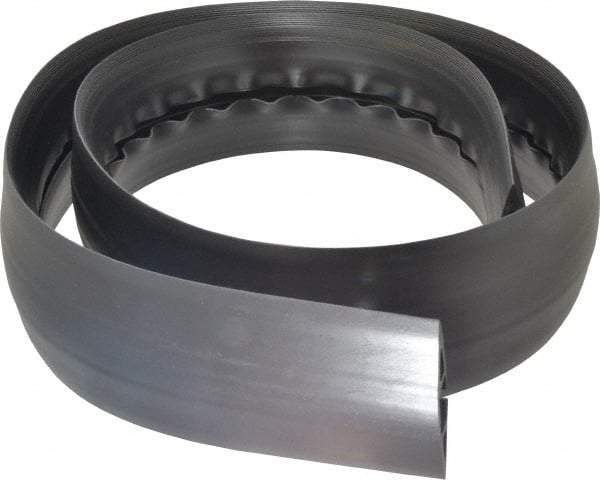Hubbell Wiring Device-Kellems - 1 Channel, 5 Ft Long, 1/2" Max Compatible Cable Diam, Black PVC On Floor Cable Cover - 3" Overall Width x 3/4" Overall Height, 3/4" Channel Width x 1/2" Channel Height - Apex Tool & Supply