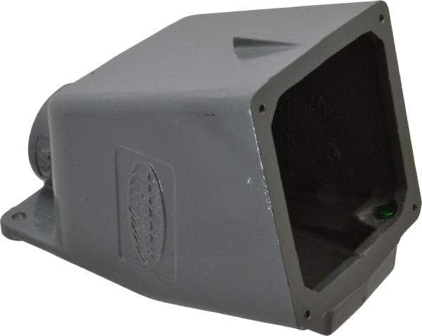 Hubbell Wiring Device-Kellems - 60, 63 Amp, 1-1/4 Inch Hub Size, Cast Aluminum Pin and Sleeve Angle Back Box - IP67, 15° Box Angle - Apex Tool & Supply