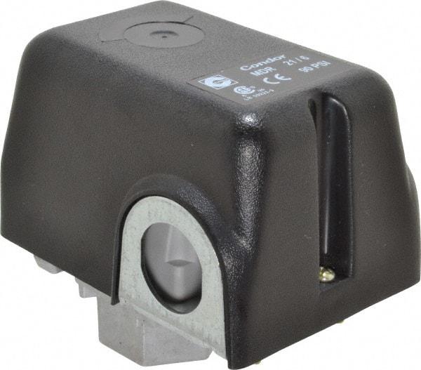 ACI - DP, 20 to 40 psi, Air Compressor Pressure and Level Switch - 1/2 (Conduit Fitting), 1/4 (Pressure), 7/8 Inch (Conduit Opening) Connector, Screw Terminal, For Use with ACI Controls Motors - Apex Tool & Supply