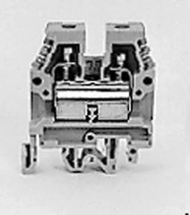 ACI - 220 Amp, Polyamide, Polyamide General Purpose Terminal Block - Copper Alloy, 12 to 4/0 AWG Compatibility, 71mm High x 63mm Deep - Apex Tool & Supply