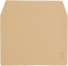 ACI - 70mm Long, Terminal Block End Cover - Use with KUT 2.5 Terminal Blocks - Apex Tool & Supply