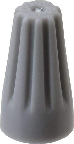 3M - 3, 22 to 2, 16 AWG, 300 Volt, Fire Resistant, Standard Twist on Wire Connector - Gray, 221°F - Apex Tool & Supply