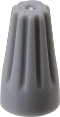 3M - 3, 22 to 2, 16 AWG, 300 Volt, Fire Resistant, Standard Twist on Wire Connector - Gray, 221°F - Apex Tool & Supply
