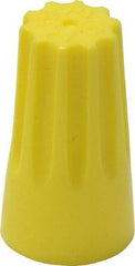 3M - 3, 20 to 2, 12 AWG, 600 Volt, Fire Resistant, Standard Twist on Wire Connector - Yellow, 221°F - Apex Tool & Supply
