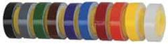 3M - 8' Long x 0.215" Wide, Polyester Film, Write On Tape Refills - Multicolor Background, Self Adhesive, Blank - Apex Tool & Supply