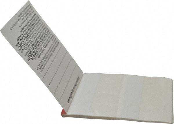 3M - 120 Label, 3/4 Inch Long x 1-3/4 Inch Wide, Write On Book - White Background, Self Laminated - Apex Tool & Supply