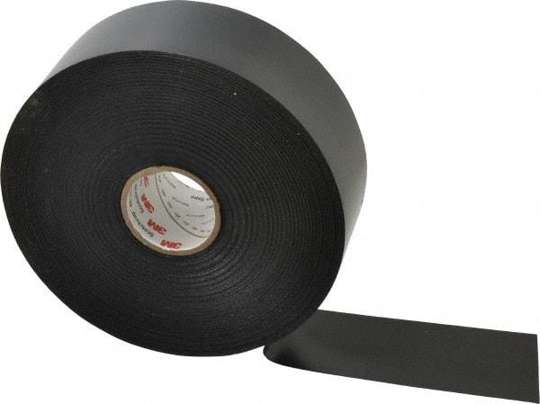 3M - 2" x 100', Black Vinyl Electrical Tape - Series 51, 20 mil Thick, 40 Lb./Inch Tensile Strength - Apex Tool & Supply