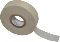 3M - 3/4" x 66', White Glass Cloth Electrical Tape - Series 69, 7 mil Thick, 180 Lb./Inch Tensile Strength - Apex Tool & Supply