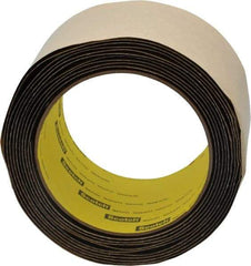 3M - 2-1/2" x 10', Black Vinyl Electrical Tape - Series 6147, 45 mil Thick, 300 V/mil Dielectric Strength, 20 Lb./Inch Tensile Strength - Apex Tool & Supply