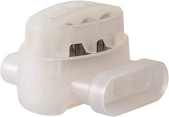 3M - 22 to 14 AWG, White, IDC, Pigtail Quick Splice Connector - 2 to 3 Wires - Apex Tool & Supply