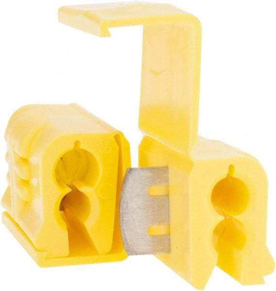 3M - 12 to 10 AWG, Yellow, IDC, Tap Quick Splice Connector - 2 Wires - Apex Tool & Supply