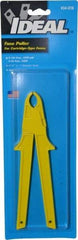 Ideal - 7-1/4 Inch Long, Nylon, Fuse Puller - For Use with 0 to 100 Amp, 250 Volt Fuses, 0 to 60 Amp, 600 Volt Fuses, 9/16 Inch to 1 inch Diameter Fuses - Apex Tool & Supply