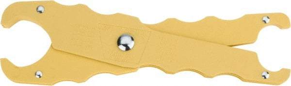 Ideal - 7-1/2 Inch Long, Glass Filled Polypropylene, Insulated Fuse Puller - For Use with 3/4 Inch to 2-1/2 Inch Diameter Fuses, 31 to 400 Amp, 600 Volt Fuses, 31 to 600 Amp, 250 Volt Fuses, Cartridge Fuses - Apex Tool & Supply