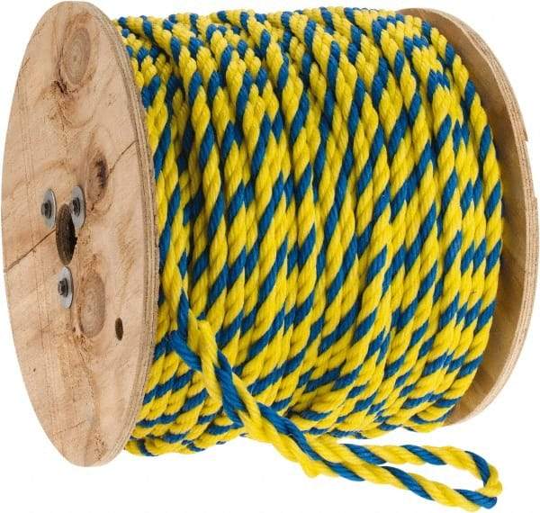 Ideal - 600 Ft. Long, 466 Lb. Load, Polypropylene Rope - 1/2 Inch Diameter, 3,780 Lb. Breaking Strength - Apex Tool & Supply