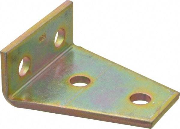 Thomas & Betts - Zinc Dichromate Steel 90° Strut Fitting - Used with Joining Metal Framing Channel & Strut - Apex Tool & Supply