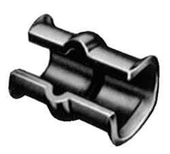 Thomas & Betts - 7/8" High x 1-11/16" Long, Terminal Block C Tap - Use with Wire Range Main 3-1 - Apex Tool & Supply