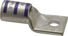 Thomas & Betts - 4/0 AWG Noninsulated Compression Connection Square Ring Terminal - 5/16" Stud, 2.13" OAL x 1.03" Wide, Tin Plated Copper Contact - Apex Tool & Supply