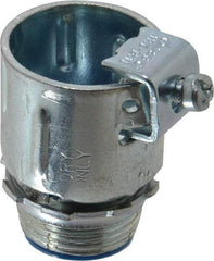 Thomas & Betts - 3/4" Trade, Steel Set Screw Straight FMC Conduit Connector - Insulated - Apex Tool & Supply