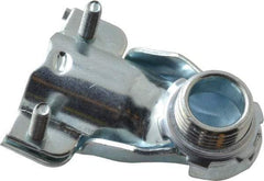 Thomas & Betts - 1/2" Trade, Steel Squeeze Clamp 90° FMC Conduit Connector - Noninsulated - Apex Tool & Supply