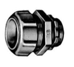 Thomas & Betts - 2-1/2" Trade, Steel Threaded Straight Liquidtight Conduit Connector - Insulated - Apex Tool & Supply